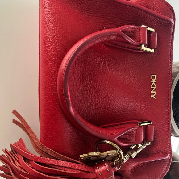 DNKY calf leather crossbody bag - Picture 2 of 8